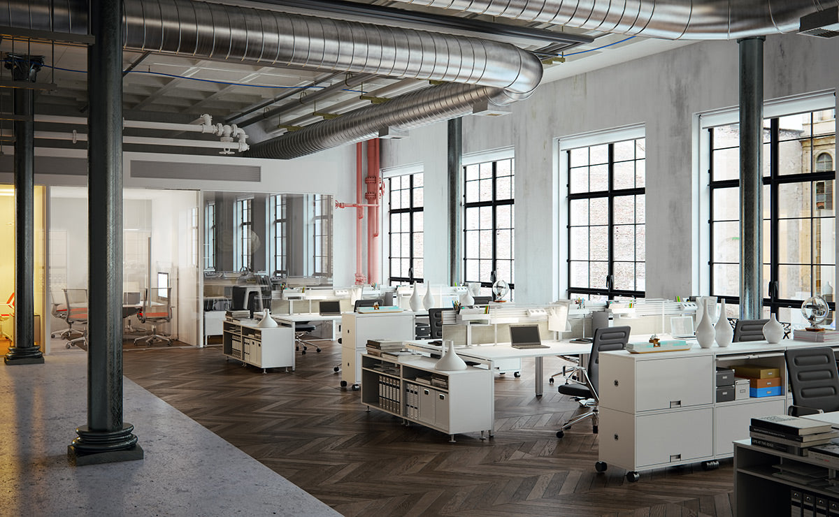 Stahl Loft Fenster
