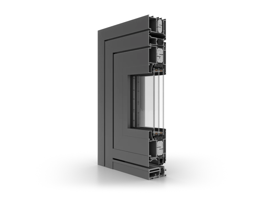 Aluminium-Haustüren Masterline 8 Pivot Muster