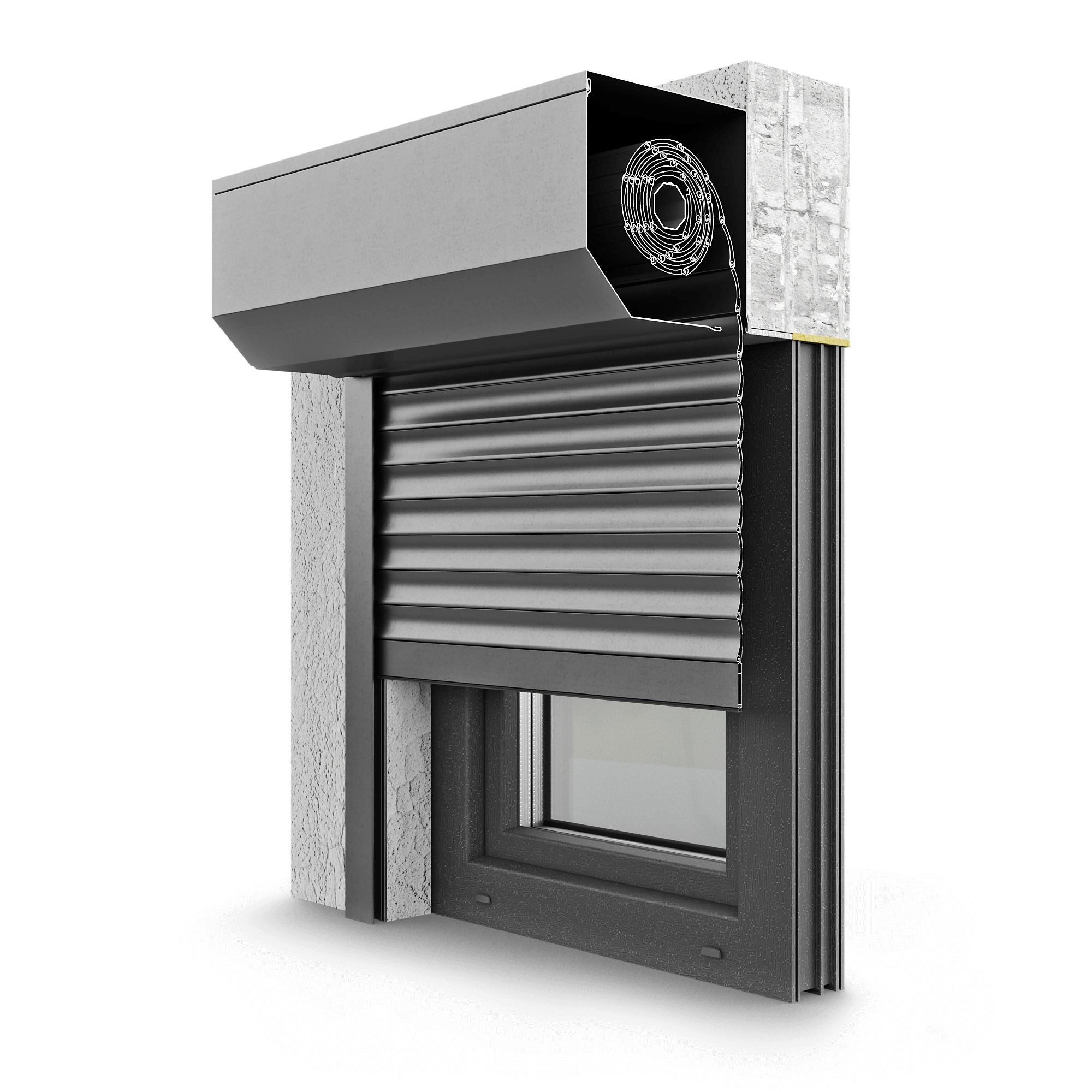  Vorbaurollläden  SK45 Aluprof muster